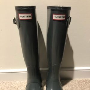 Hunter Boots Gray